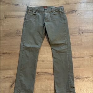 Men's Green Straight Jeans